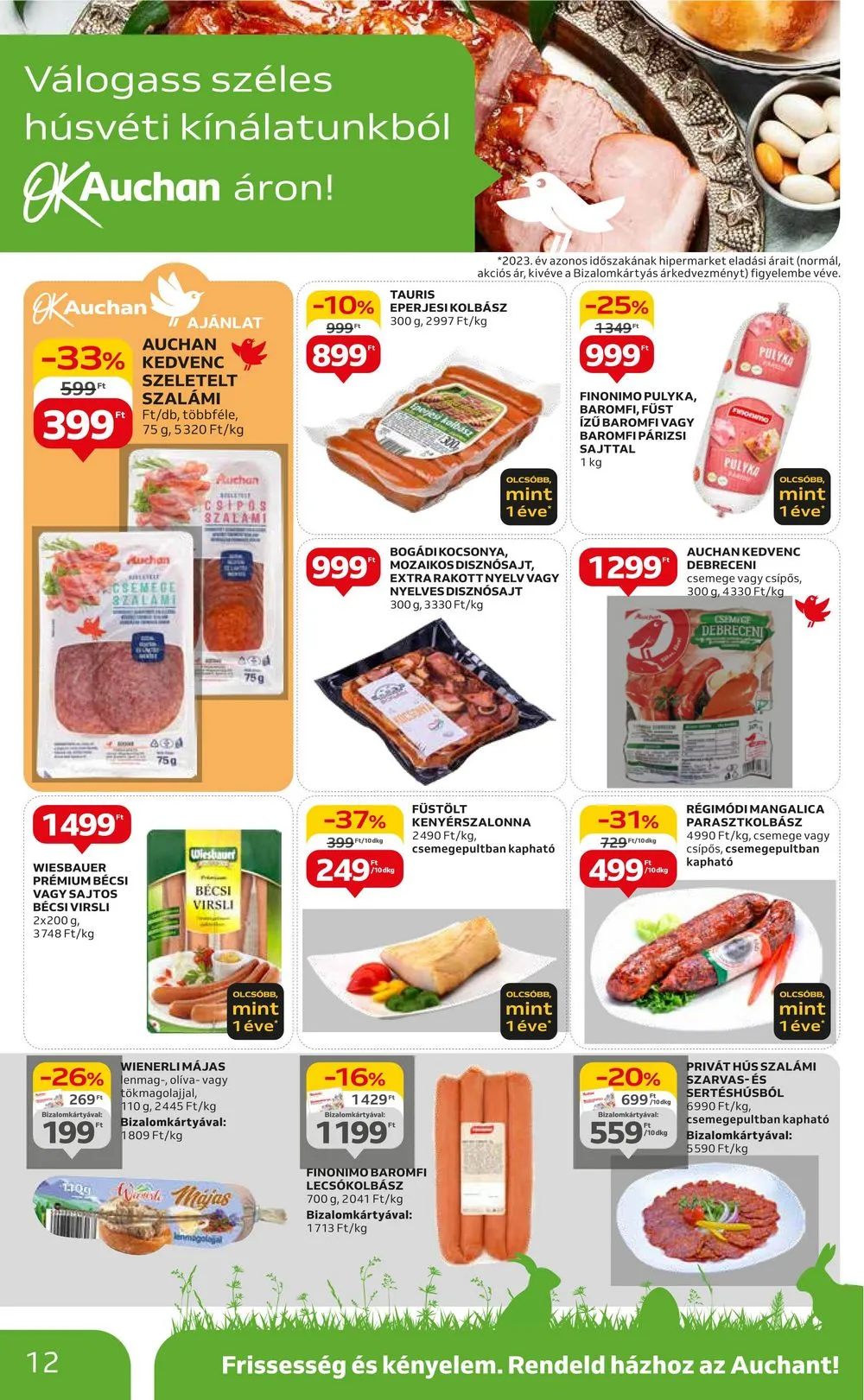 Auchan akciós újság Hipermarket 03.27–04.03 – 12. oldal