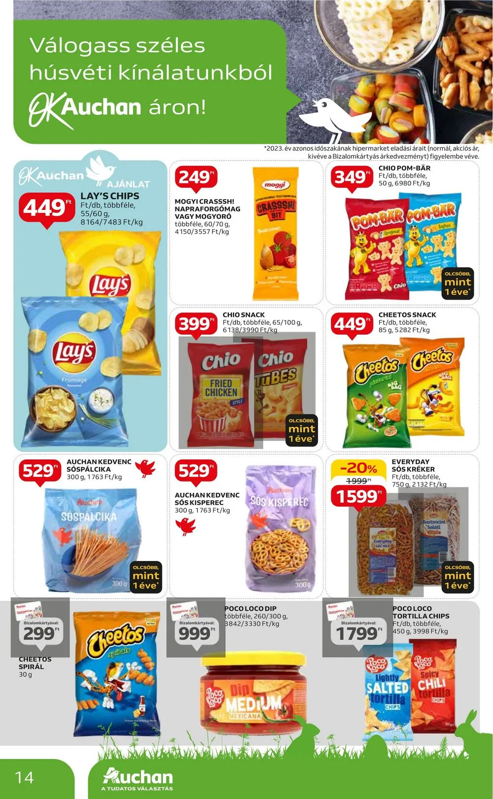 Auchan akciós újság Hipermarket 03.27–04.03 – 14. oldal