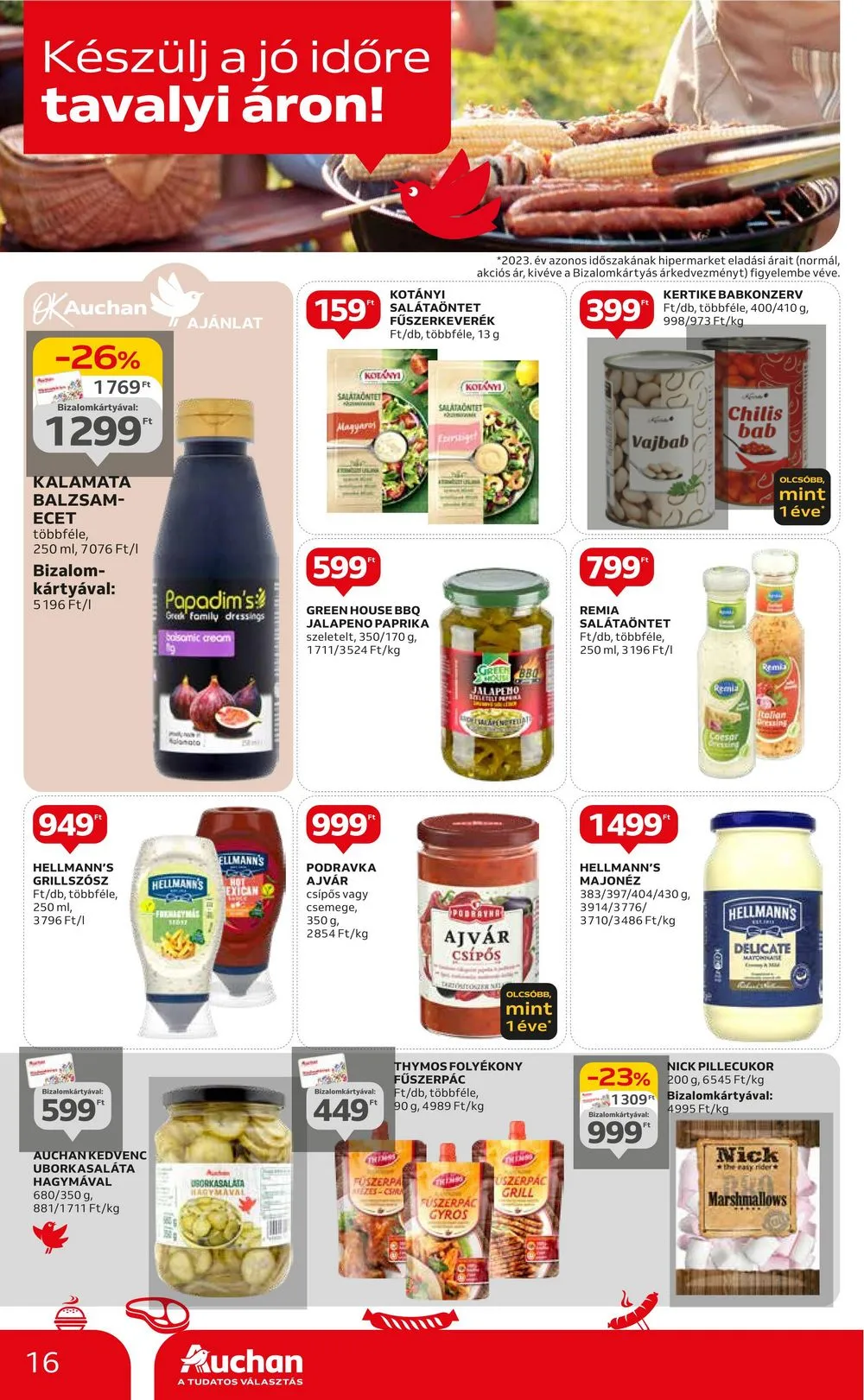 Auchan akciós újság Hipermarket 03.27–04.03 – 16. oldal