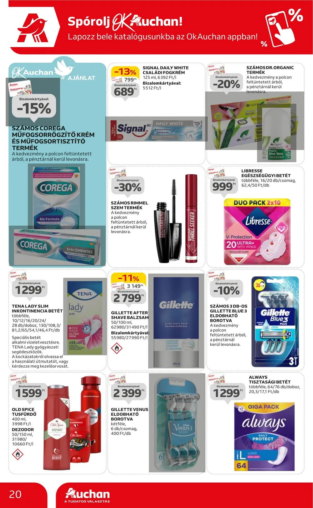 Auchan akciós újság Hipermarket 03.27–04.03 – 20. oldal