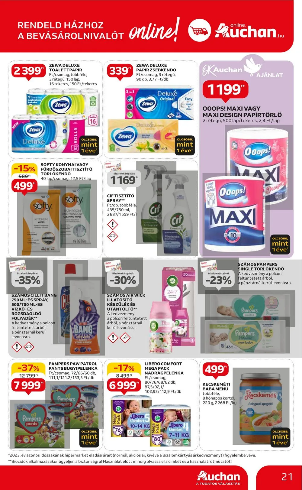 Auchan akciós újság Hipermarket 03.27–04.03 – 21. oldal