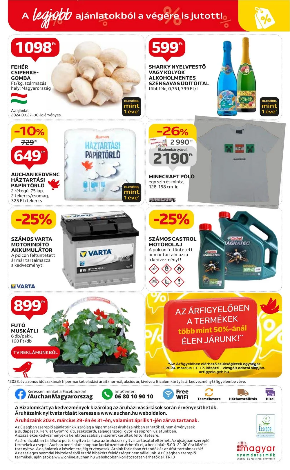 Auchan akciós újság Hipermarket 03.27–04.03 – 22. oldal
