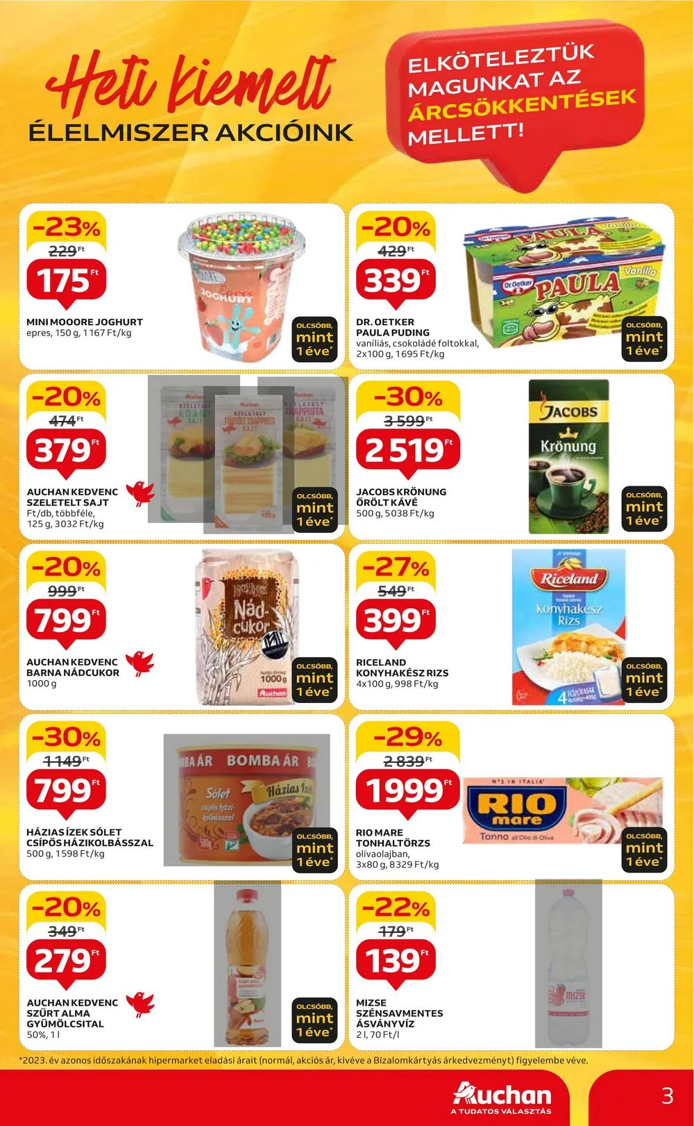 Auchan akciós újság Hipermarket 03.27–04.03 – 3. oldal