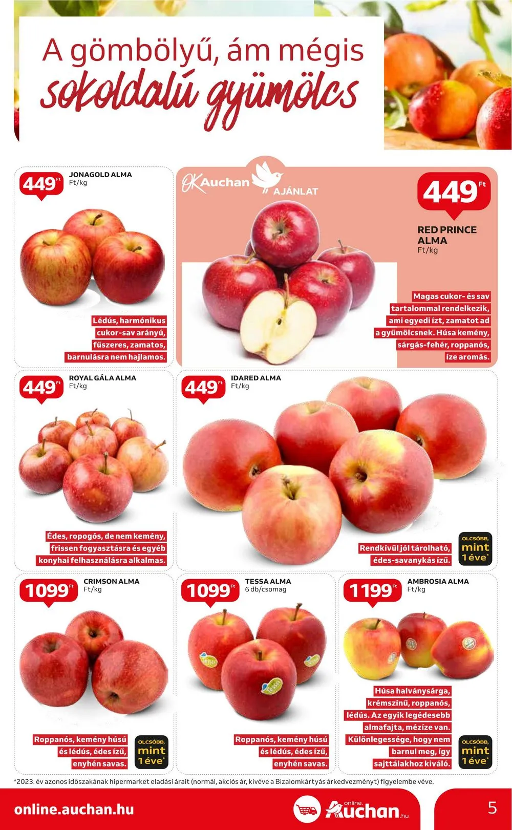 Auchan akciós újság Hipermarket 03.27–04.03 – 5. oldal