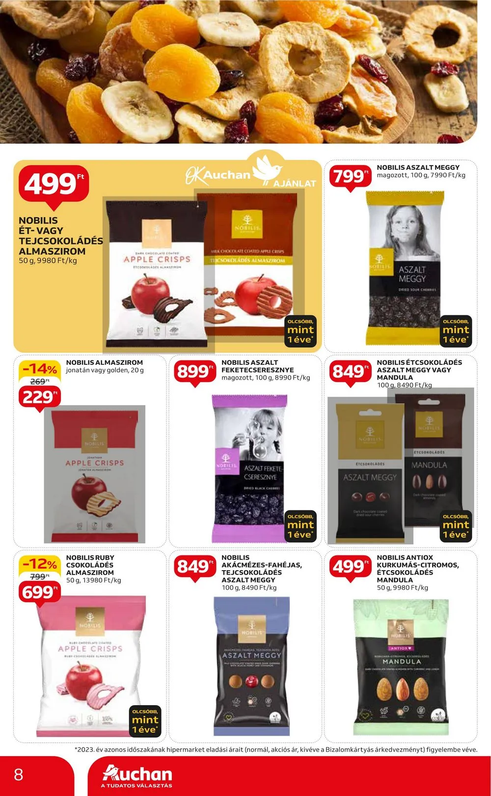 Auchan akciós újság Hipermarket 03.27–04.03 – 8. oldal