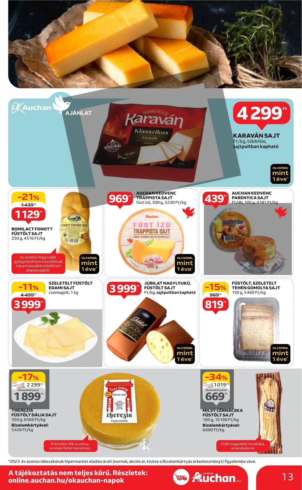 Auchan akciós újság Hipermarket 04.04–04.10 – 13. oldal