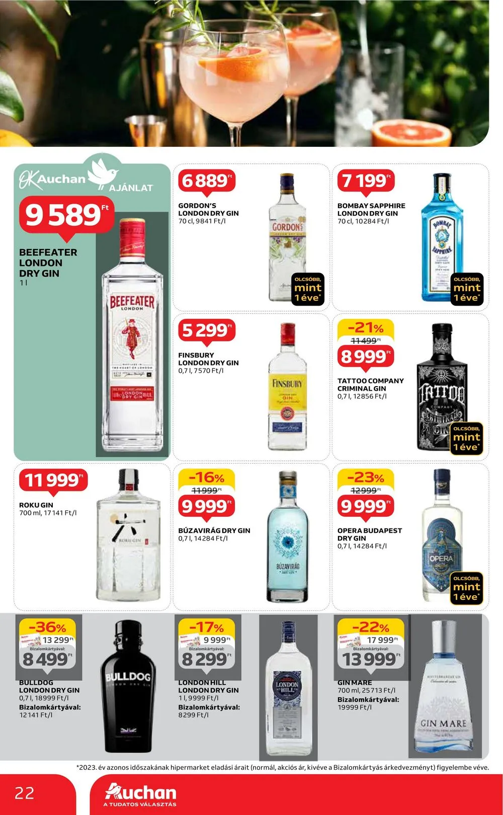 Auchan akciós újság Hipermarket 04.04–04.10 – 22. oldal