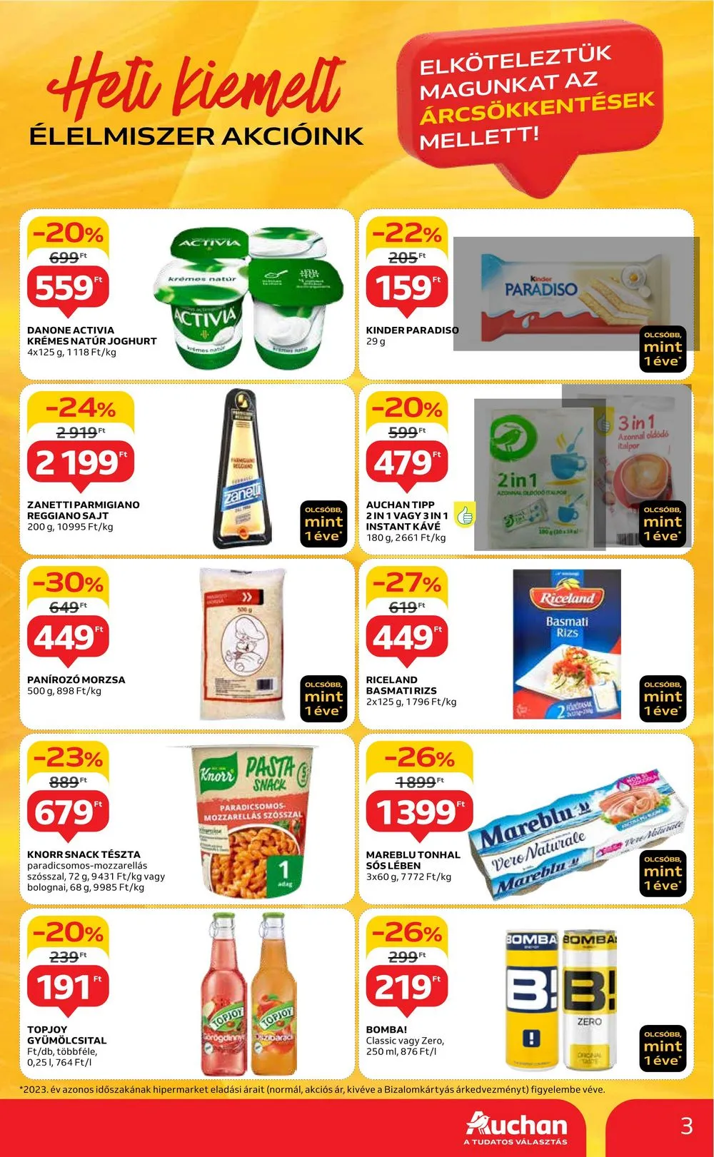Auchan akciós újság Hipermarket 04.04–04.10 – 3. oldal