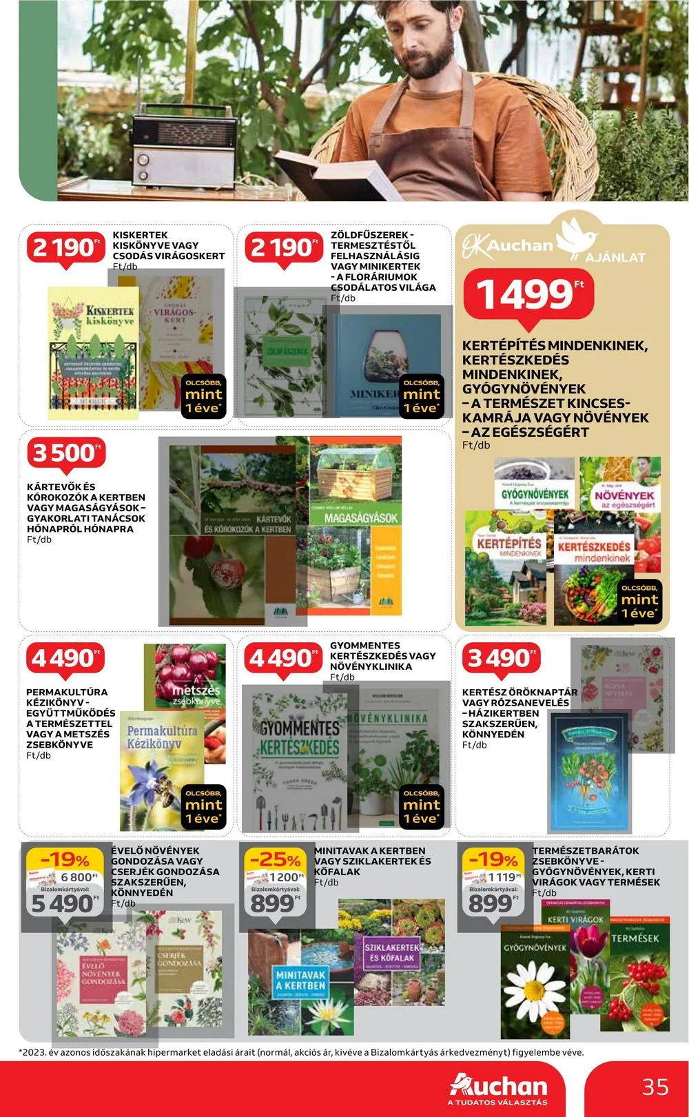 Auchan akciós újság Hipermarket 04.04–04.10 – 35. oldal