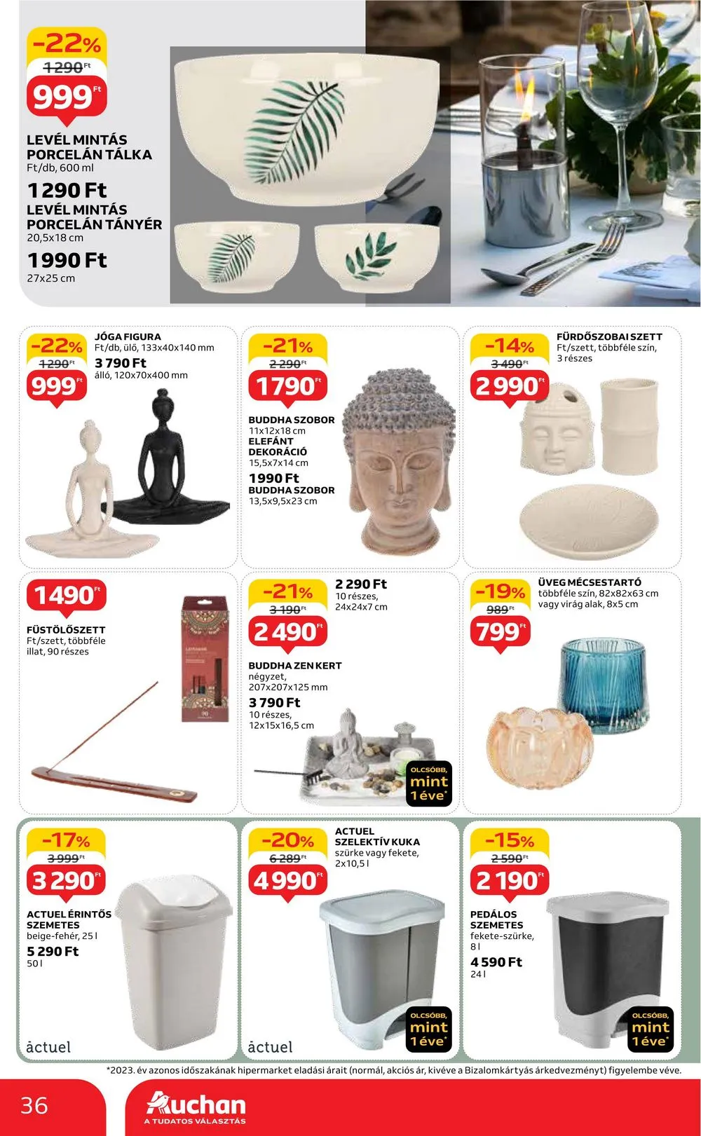 Auchan akciós újság Hipermarket 04.04–04.10 – 36. oldal