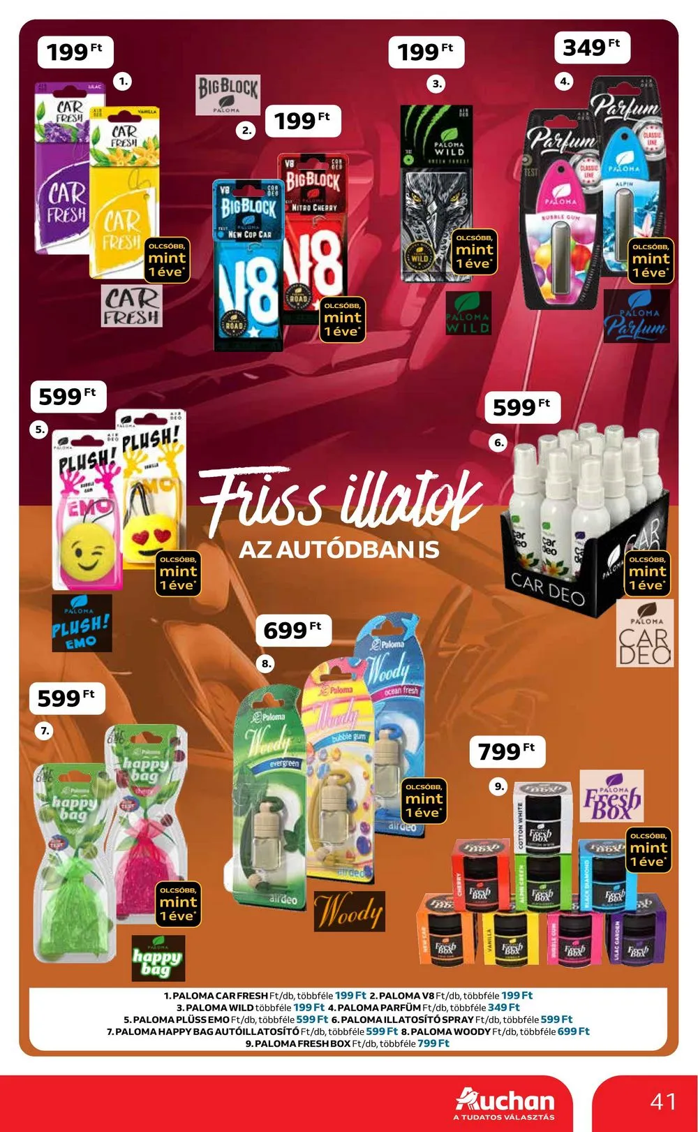 Auchan akciós újság Hipermarket 04.04–04.10 – 41. oldal