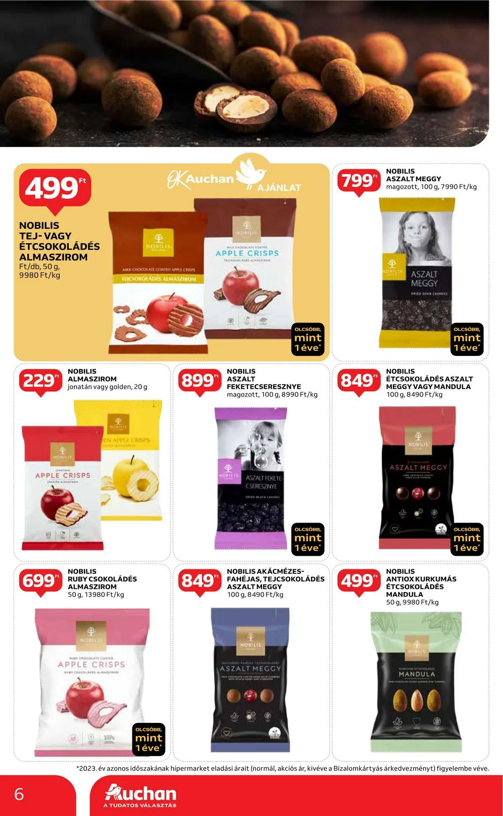 Auchan akciós újság Hipermarket 04.04–04.10 – 6. oldal