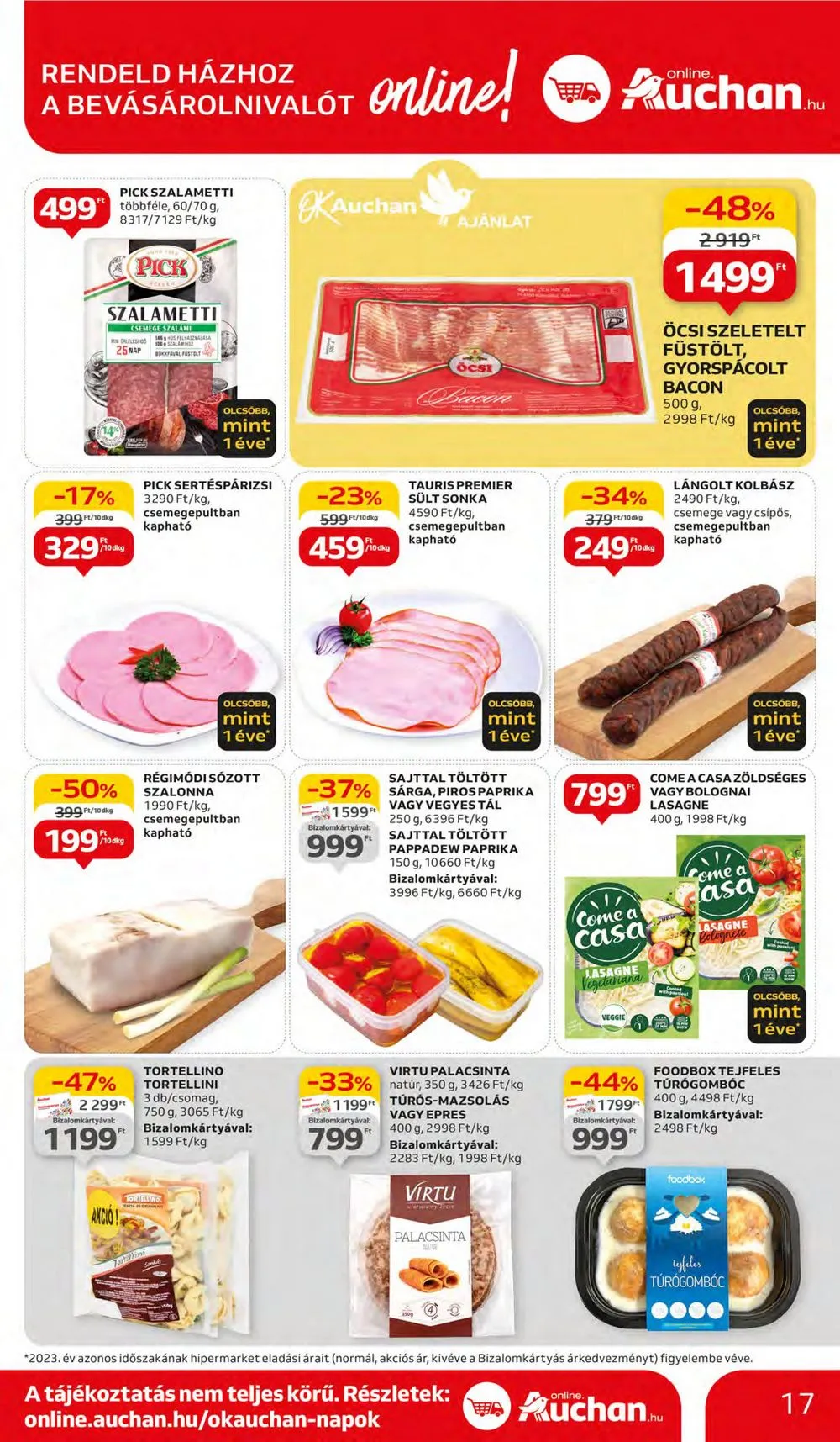 Auchan akciós újság Hipermarket 04.11–04.17 – 17. oldal
