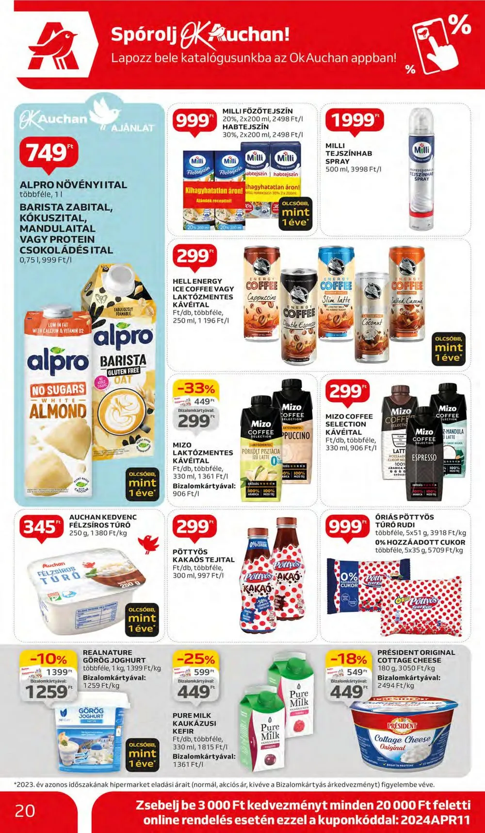 Auchan akciós újság Hipermarket 04.11–04.17 – 20. oldal