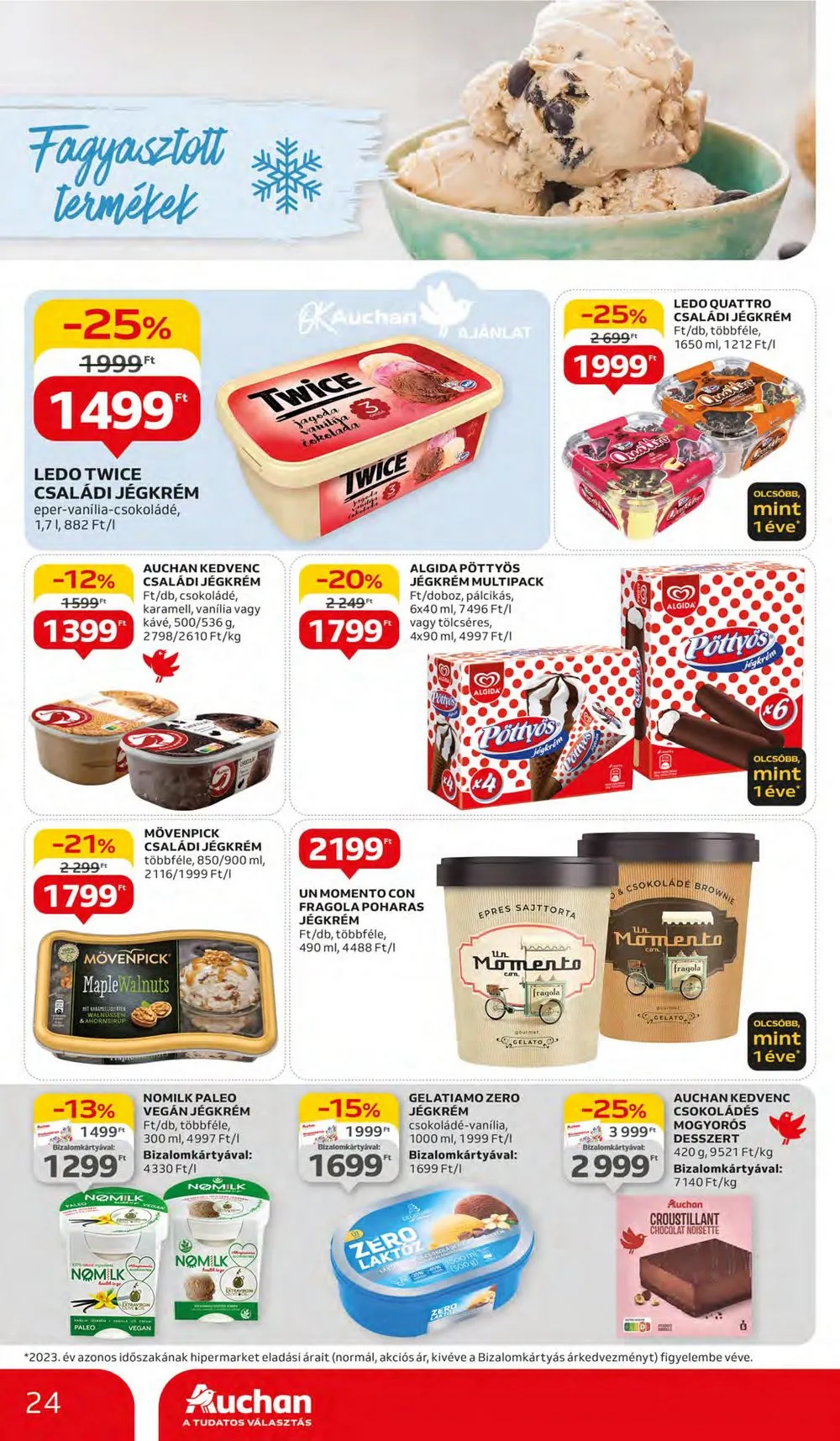 Auchan akciós újság Hipermarket 04.11–04.17 – 24. oldal