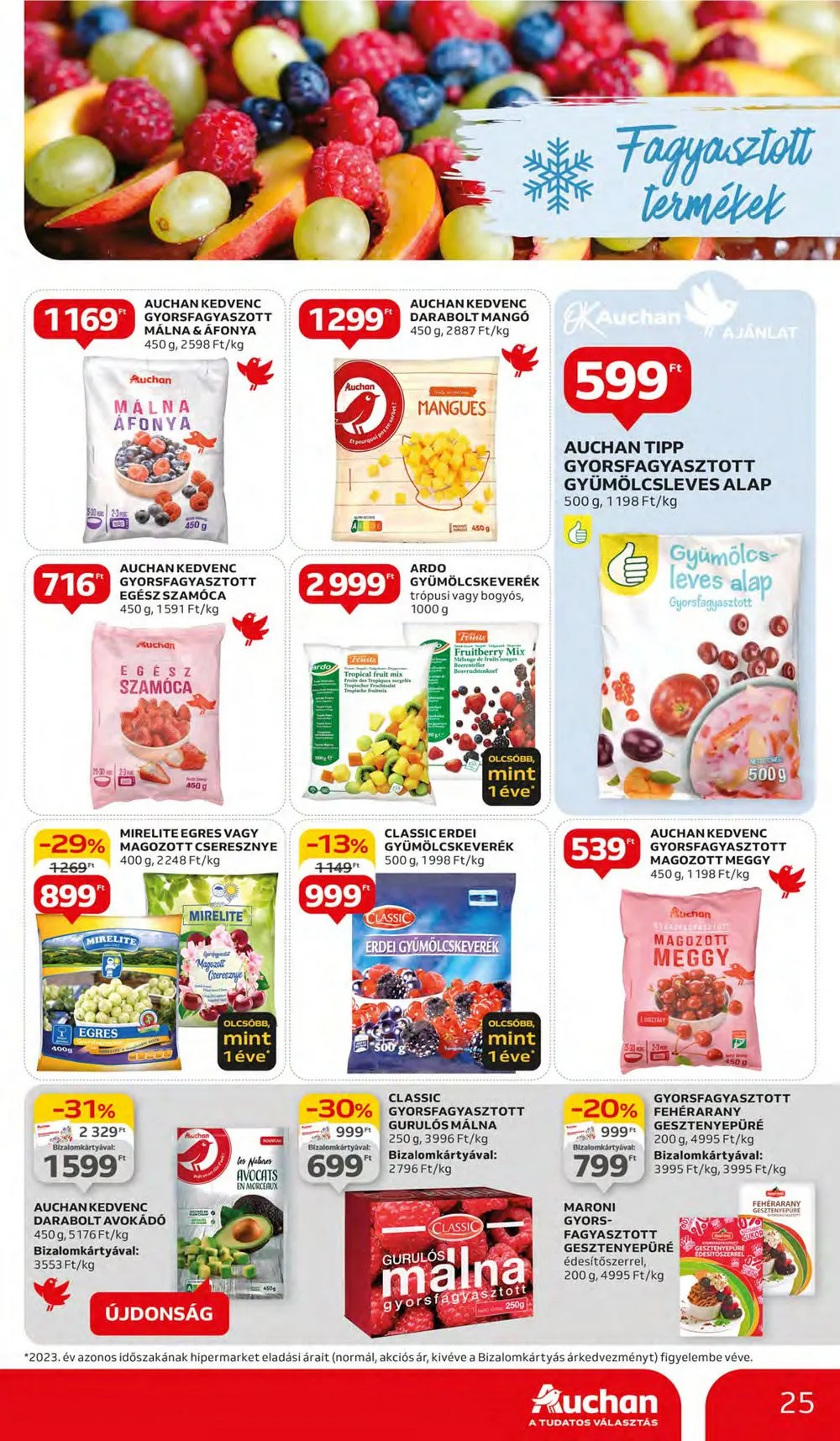 Auchan akciós újság Hipermarket 04.11–04.17 – 25. oldal