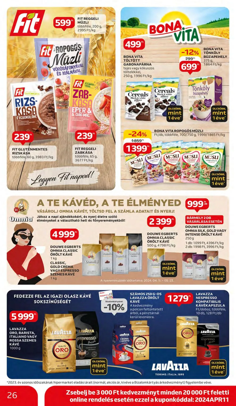 Auchan akciós újság Hipermarket 04.11–04.17 – 26. oldal
