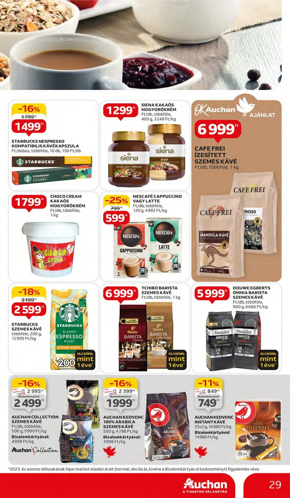 Auchan akciós újság Hipermarket 04.11–04.17 – 29. oldal