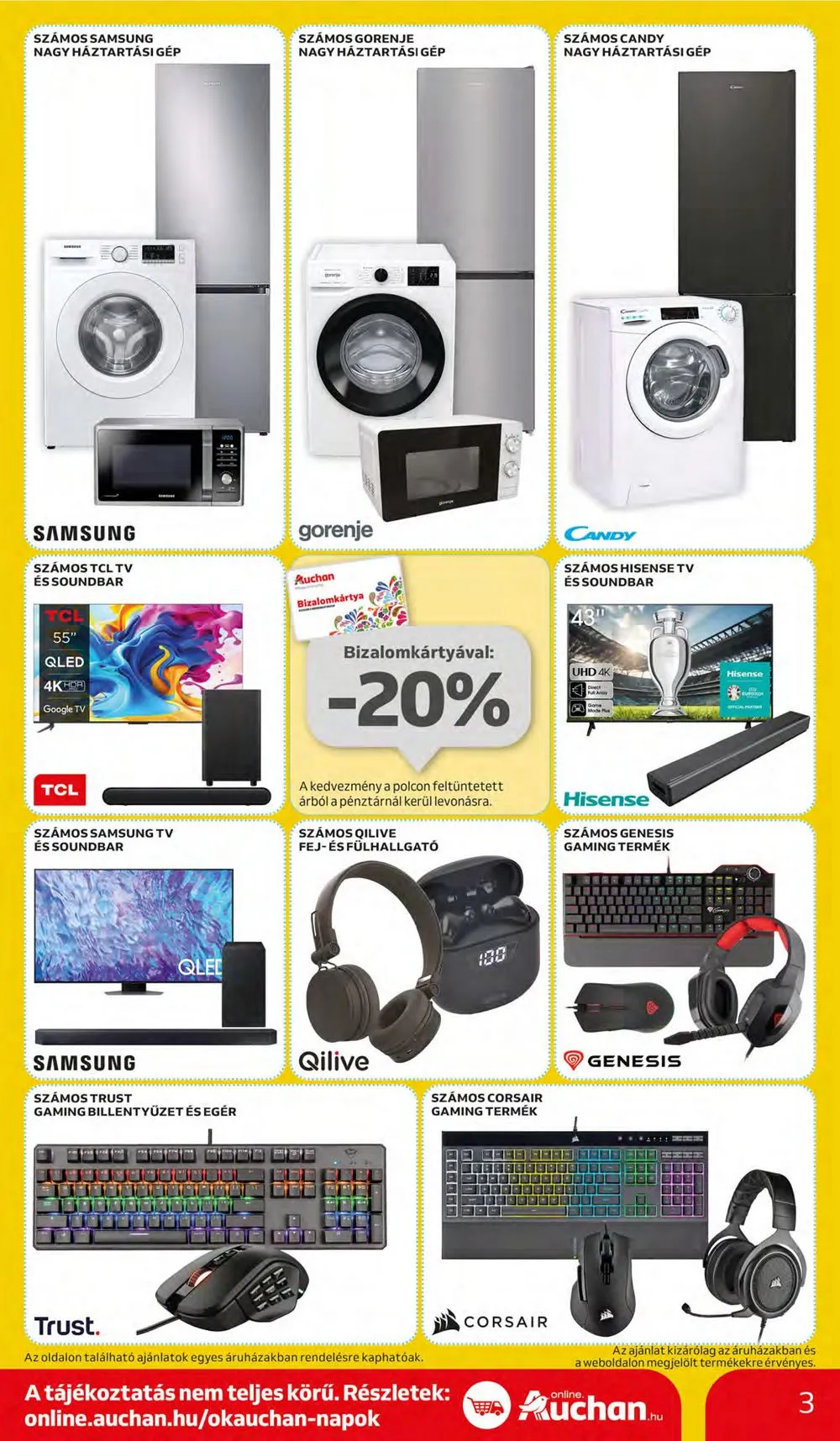 Auchan akciós újság Hipermarket 04.11–04.17 – 3. oldal