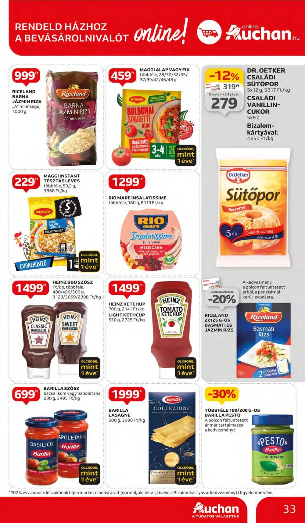 Auchan akciós újság Hipermarket 04.11–04.17 – 33. oldal