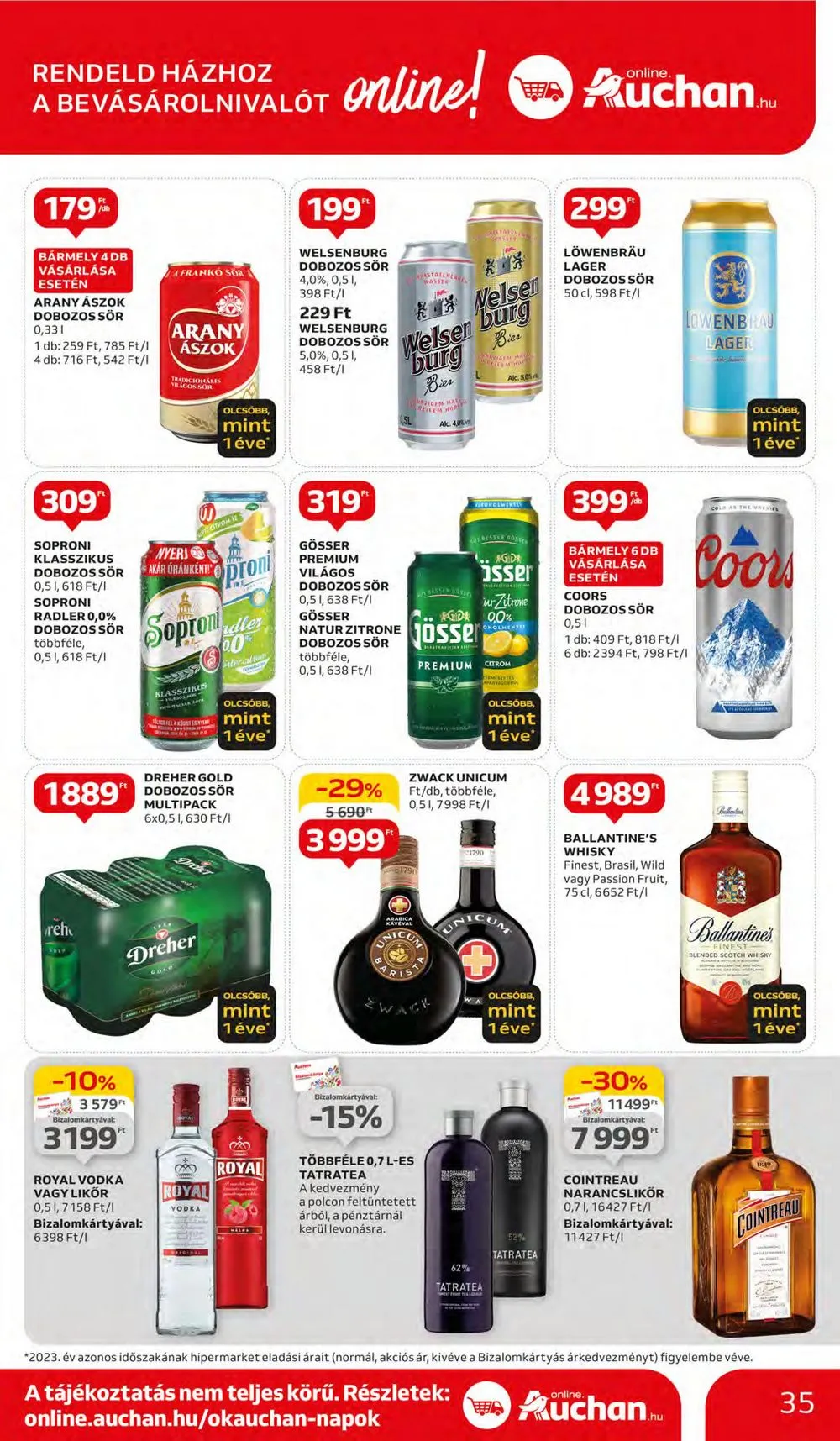 Auchan akciós újság Hipermarket 04.11–04.17 – 35. oldal