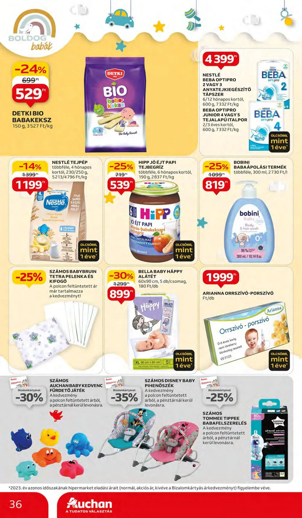 Auchan akciós újság Hipermarket 04.11–04.17 – 36. oldal
