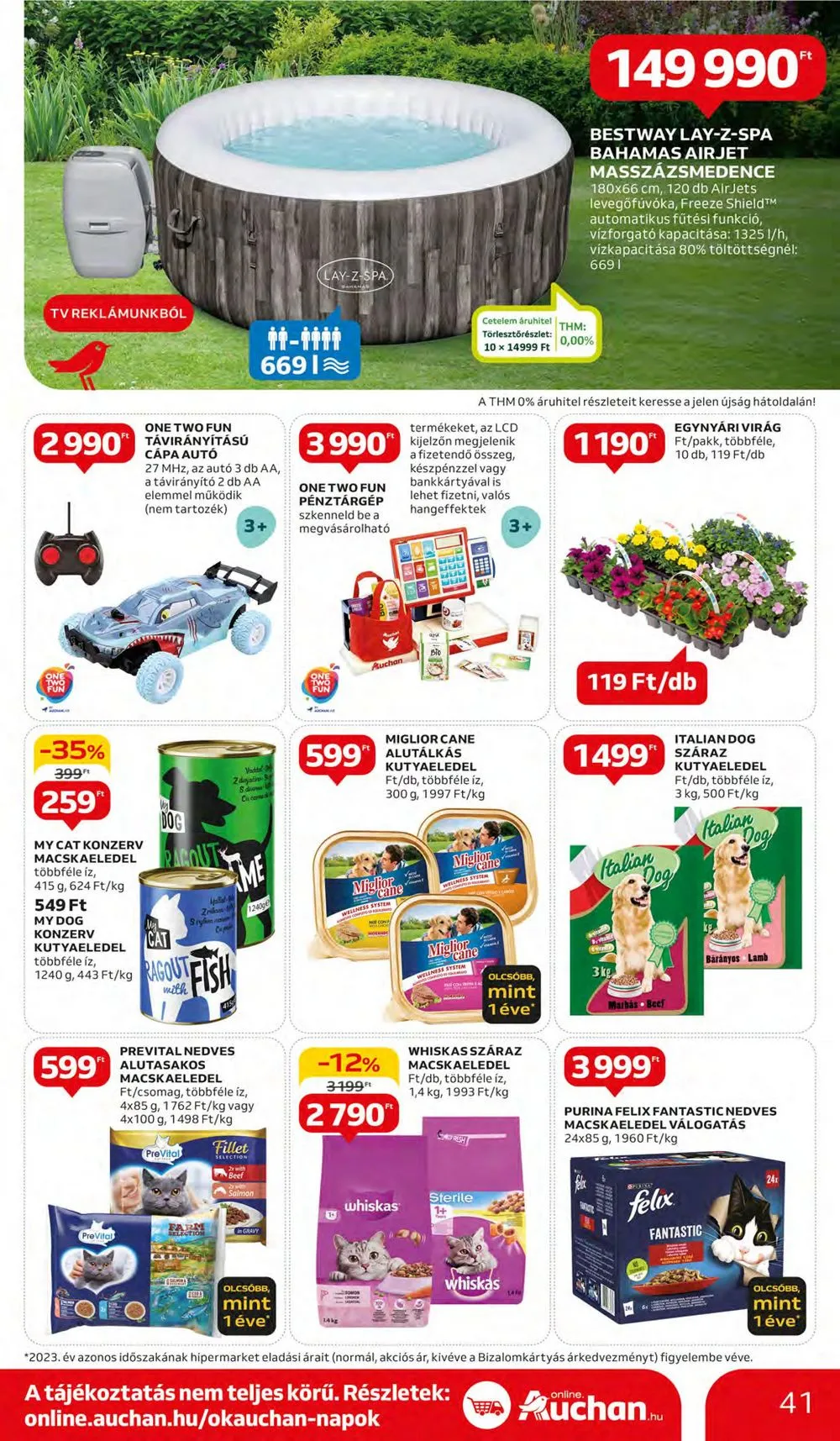 Auchan akciós újság Hipermarket 04.11–04.17 – 41. oldal
