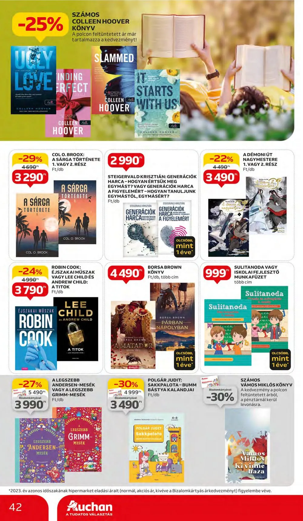 Auchan akciós újság Hipermarket 04.11–04.17 – 42. oldal