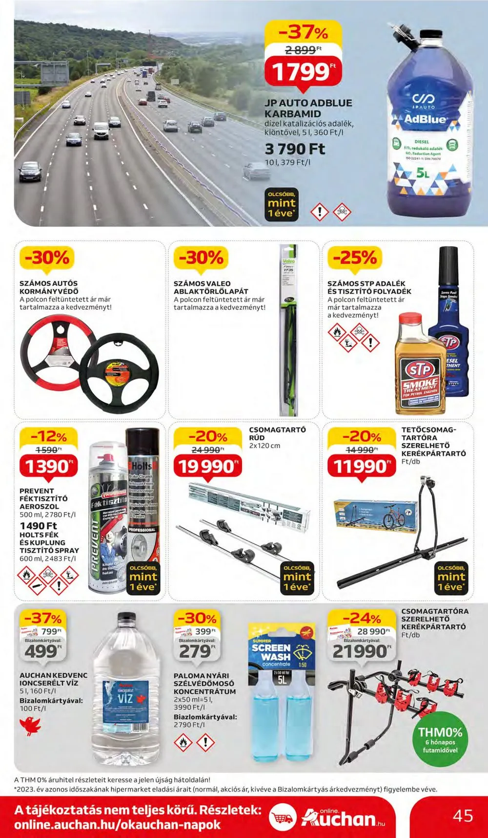 Auchan akciós újság Hipermarket 04.11–04.17 – 45. oldal
