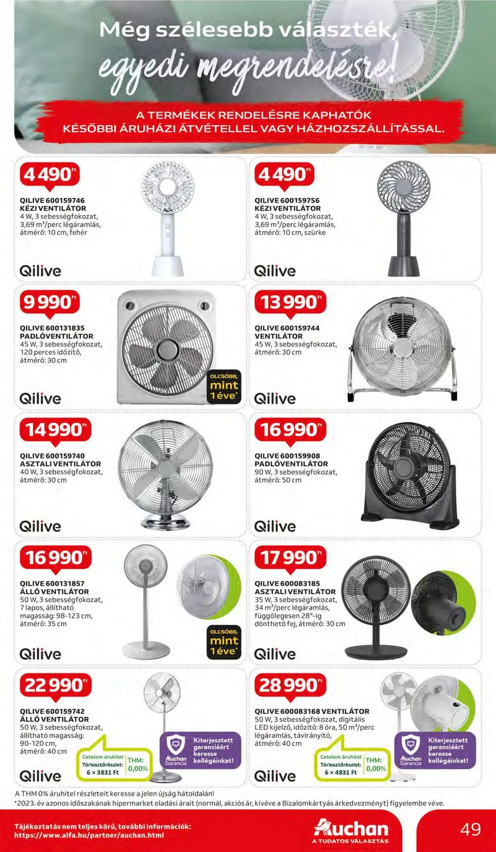 Auchan akciós újság Hipermarket 04.11–04.17 – 49. oldal