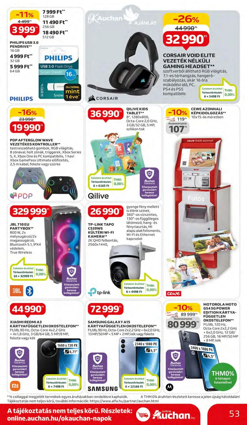 Auchan akciós újság Hipermarket 04.11–04.17 – 53. oldal