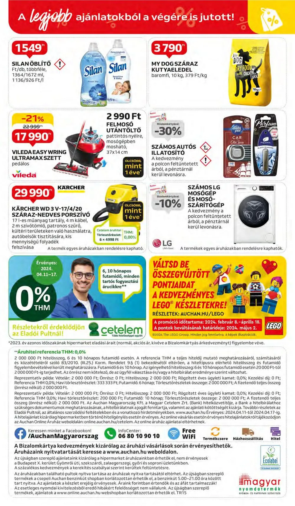 Auchan akciós újság Hipermarket 04.11–04.17 – 54. oldal