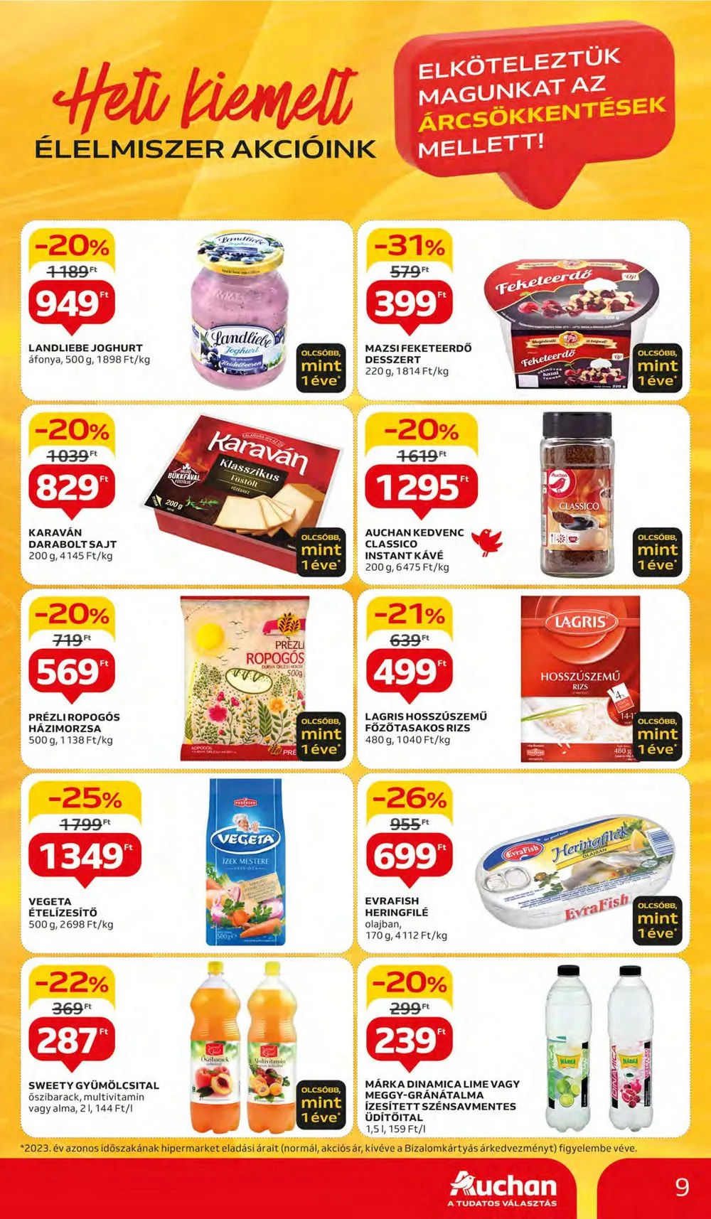 Auchan akciós újság Hipermarket 04.11–04.17 – 9. oldal