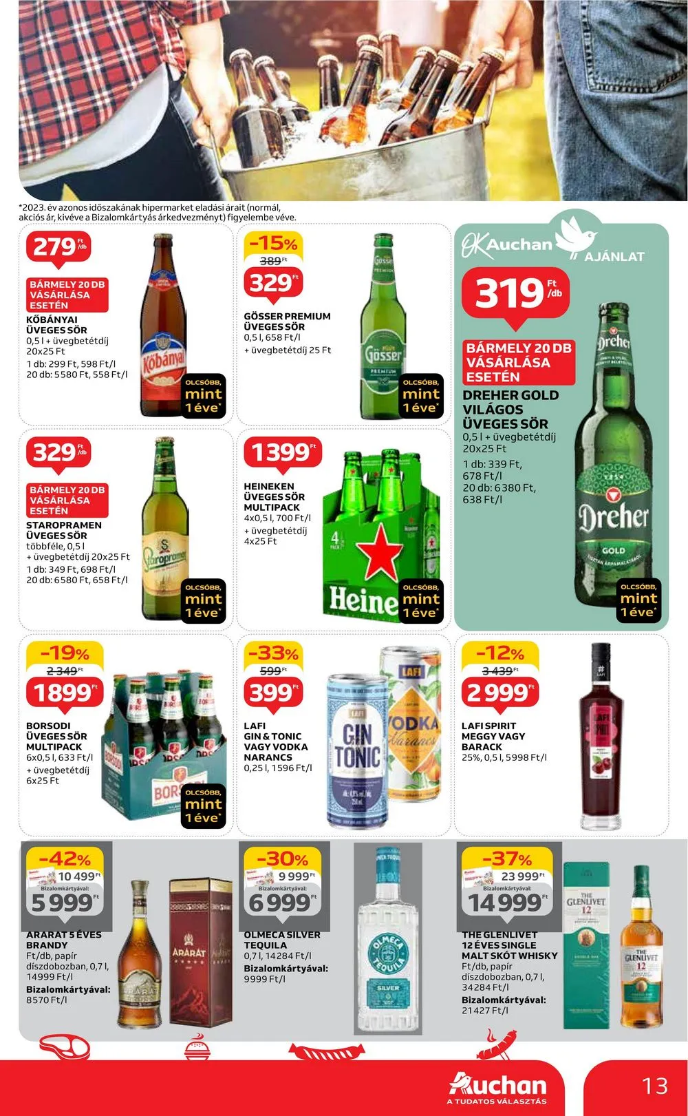 Auchan akciós újság Hipermarket 04.18–04.24 – 13. oldal