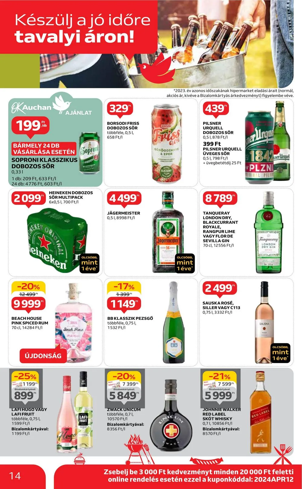 Auchan akciós újság Hipermarket 04.18–04.24 – 14. oldal