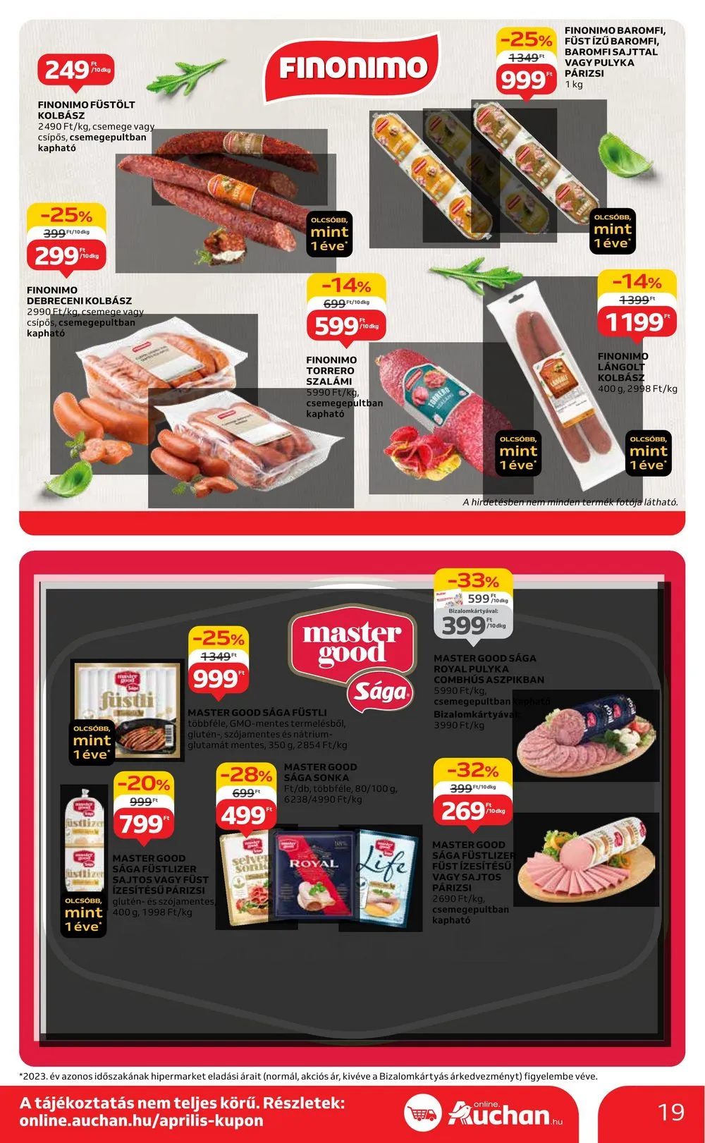 Auchan akciós újság Hipermarket 04.18–04.24 – 19. oldal