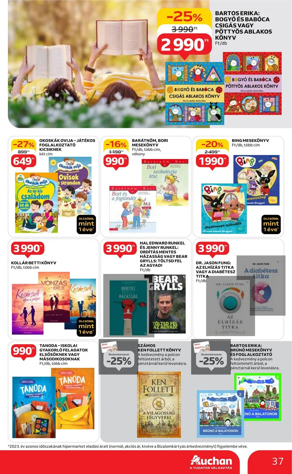 Auchan akciós újság Hipermarket 04.18–04.24 – 37. oldal