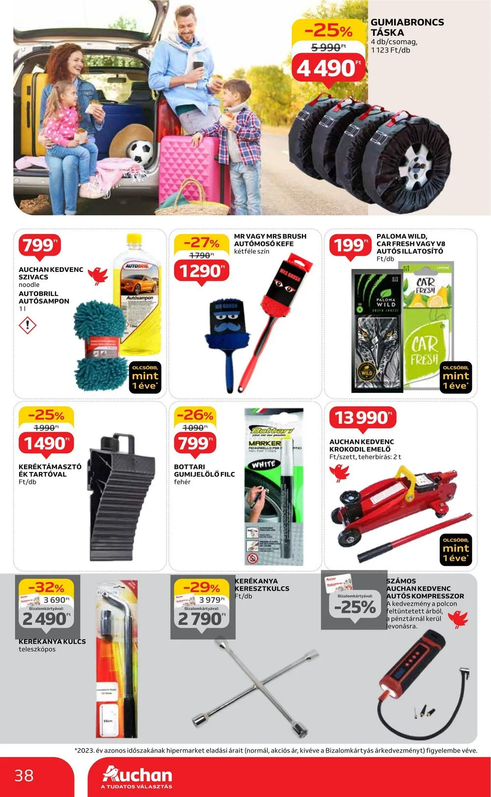 Auchan akciós újság Hipermarket 04.18–04.24 – 38. oldal
