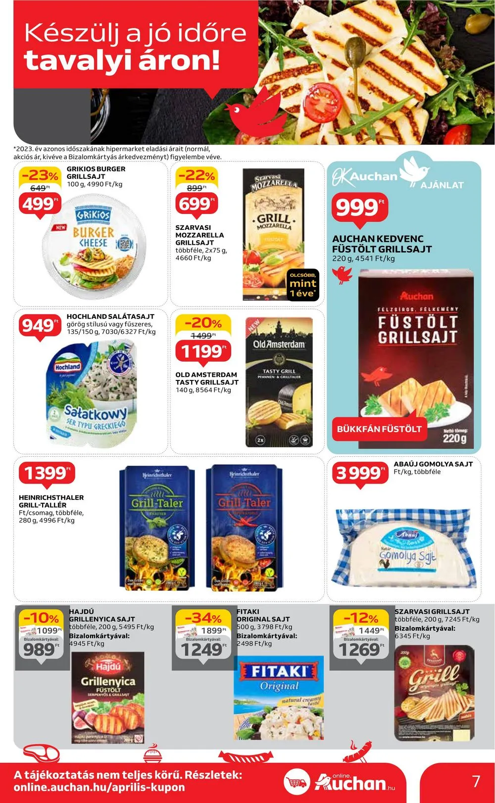 Auchan akciós újság Hipermarket 04.18–04.24 – 7. oldal