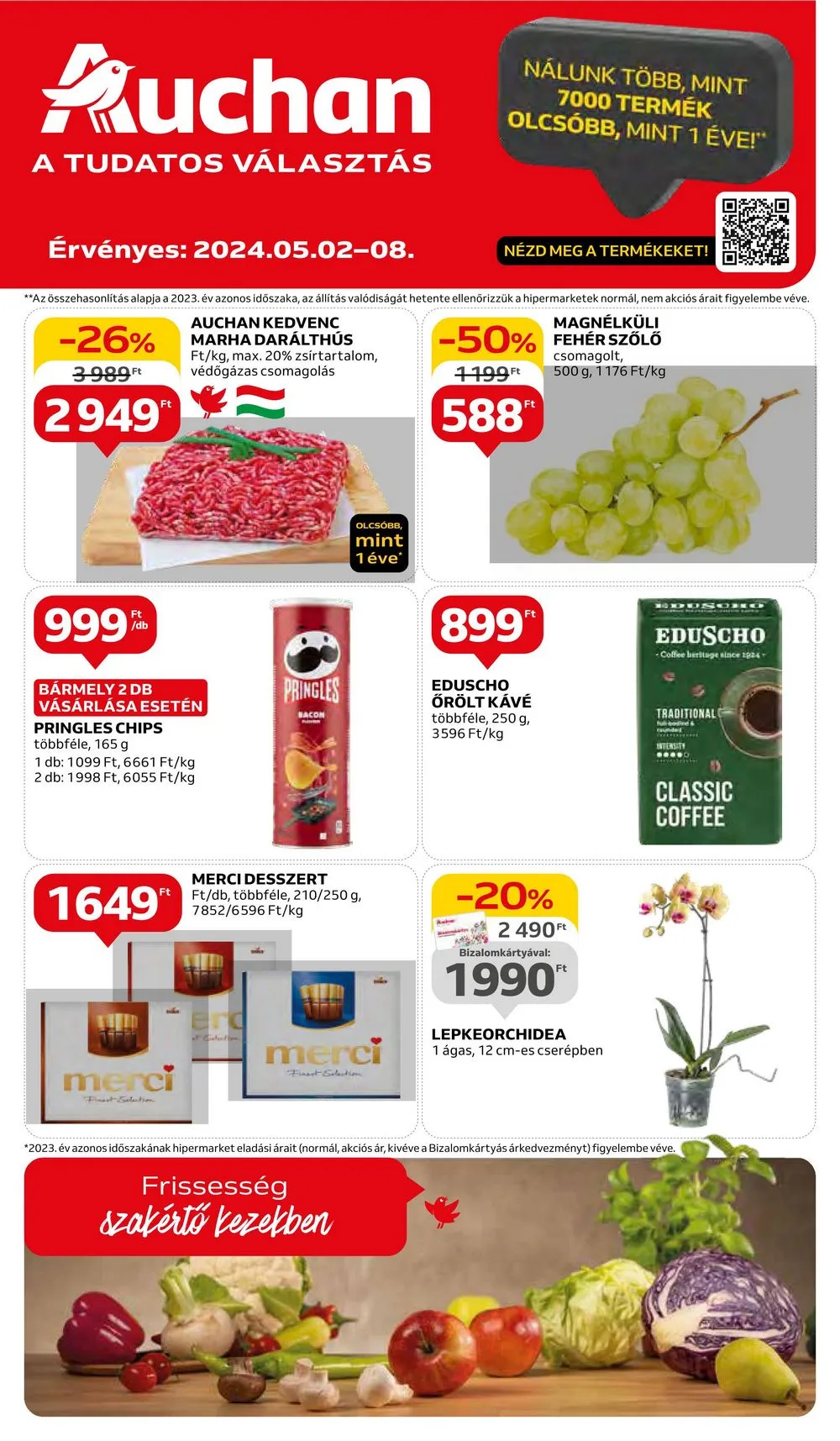 Auchan akciós újság Hipermarket 05.02–05.08