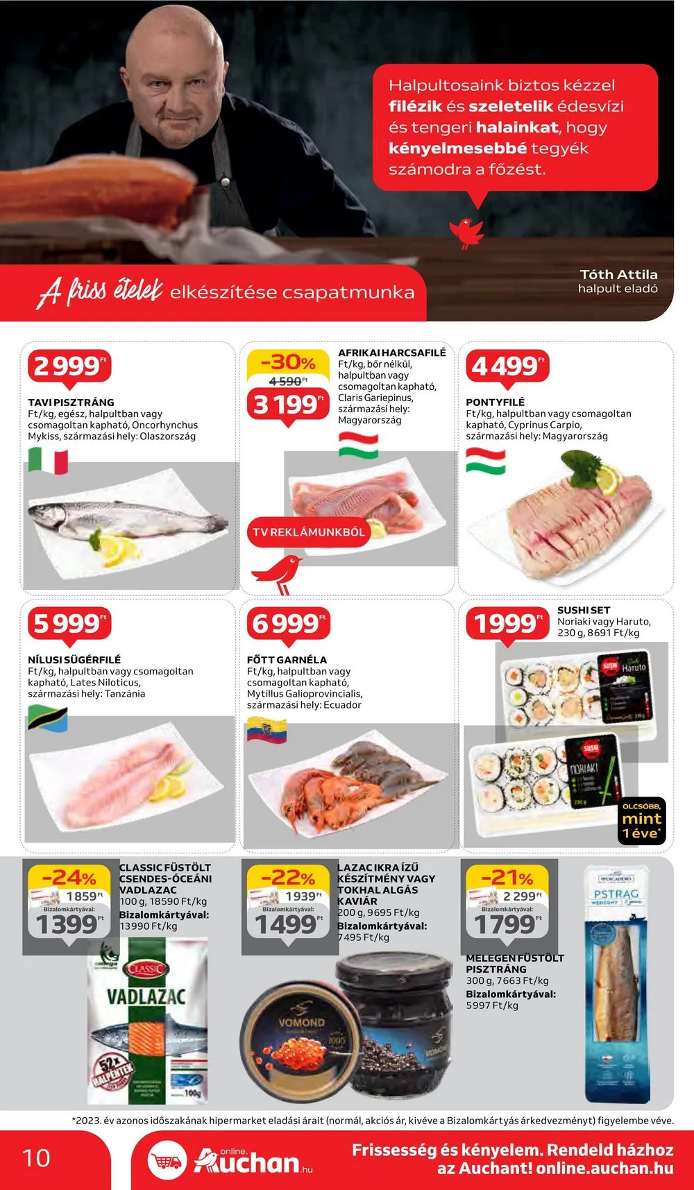 Auchan akciós újság Hipermarket 05.02–05.08 – 10. oldal
