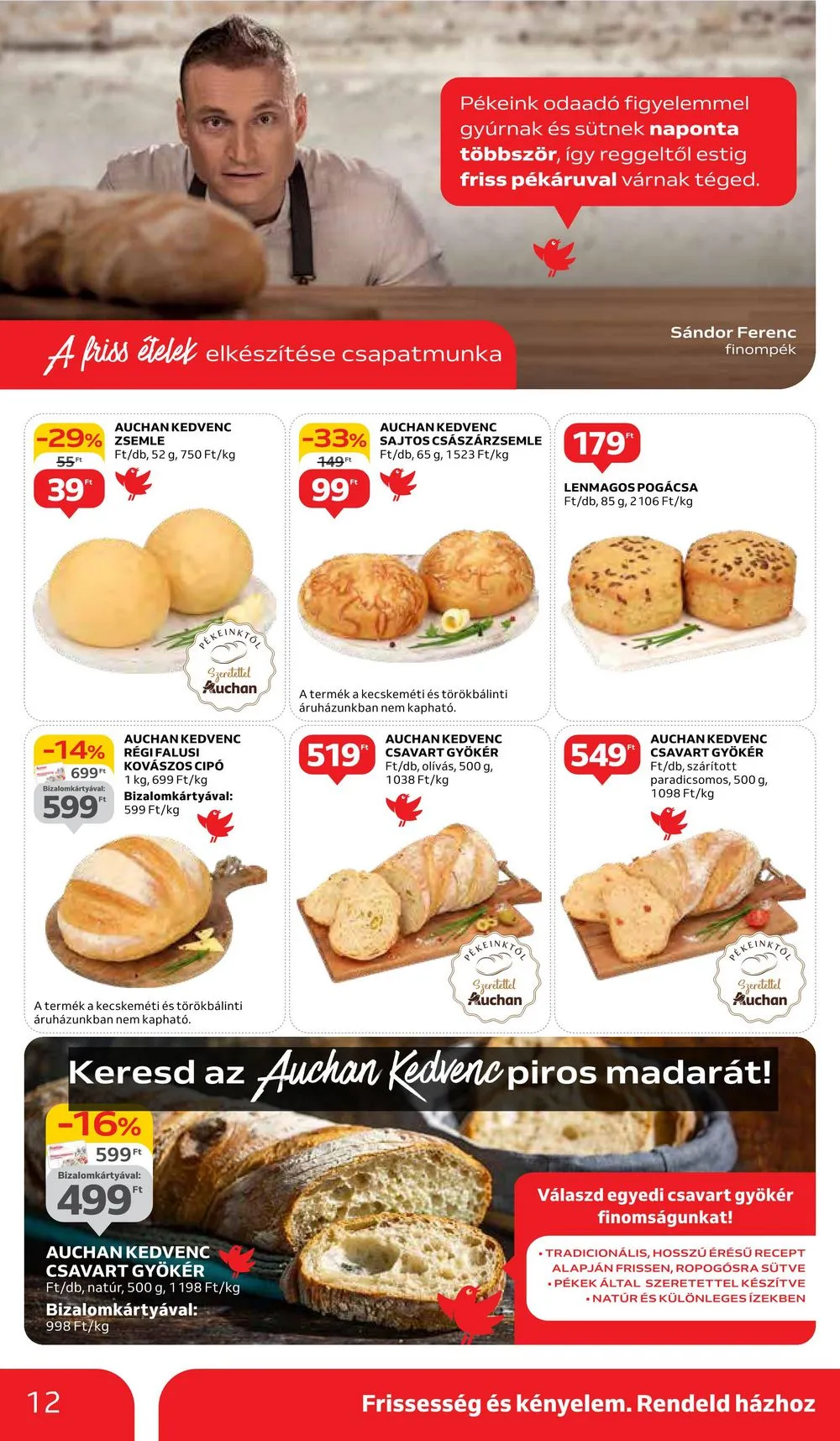 Auchan akciós újság Hipermarket 05.02–05.08 – 12. oldal