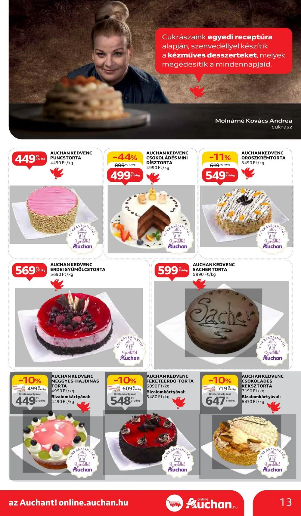 Auchan akciós újság Hipermarket 05.02–05.08 – 13. oldal