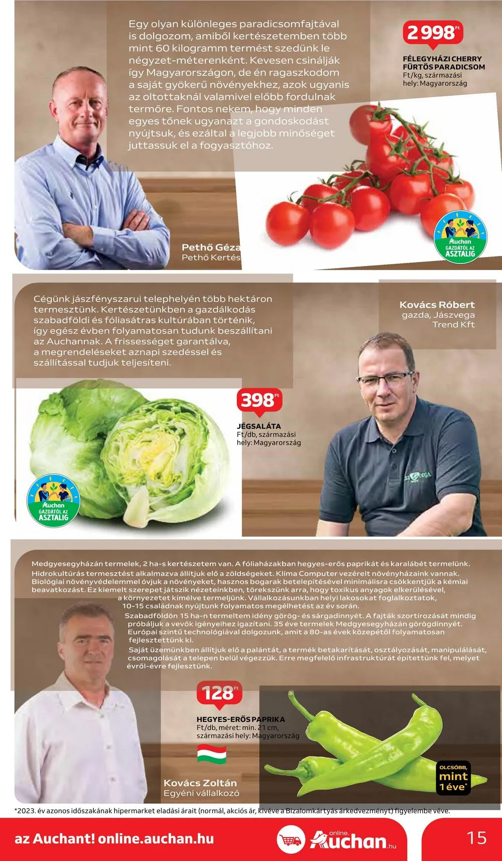 Auchan akciós újság Hipermarket 05.02–05.08 – 15. oldal