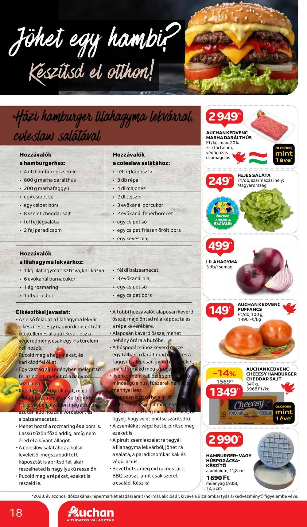 Auchan akciós újság Hipermarket 05.02–05.08 – 18. oldal