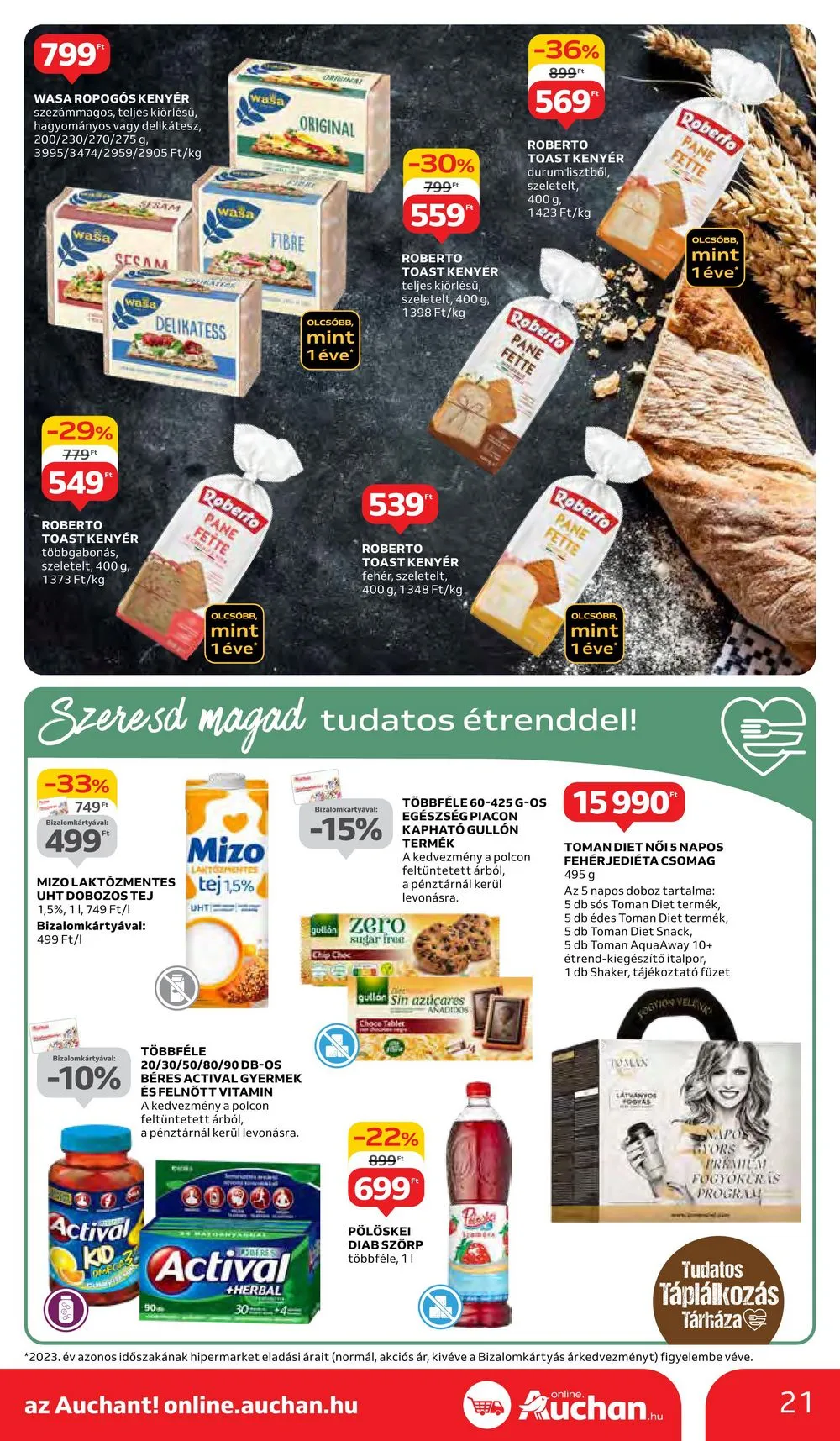 Auchan akciós újság Hipermarket 05.02–05.08 – 21. oldal