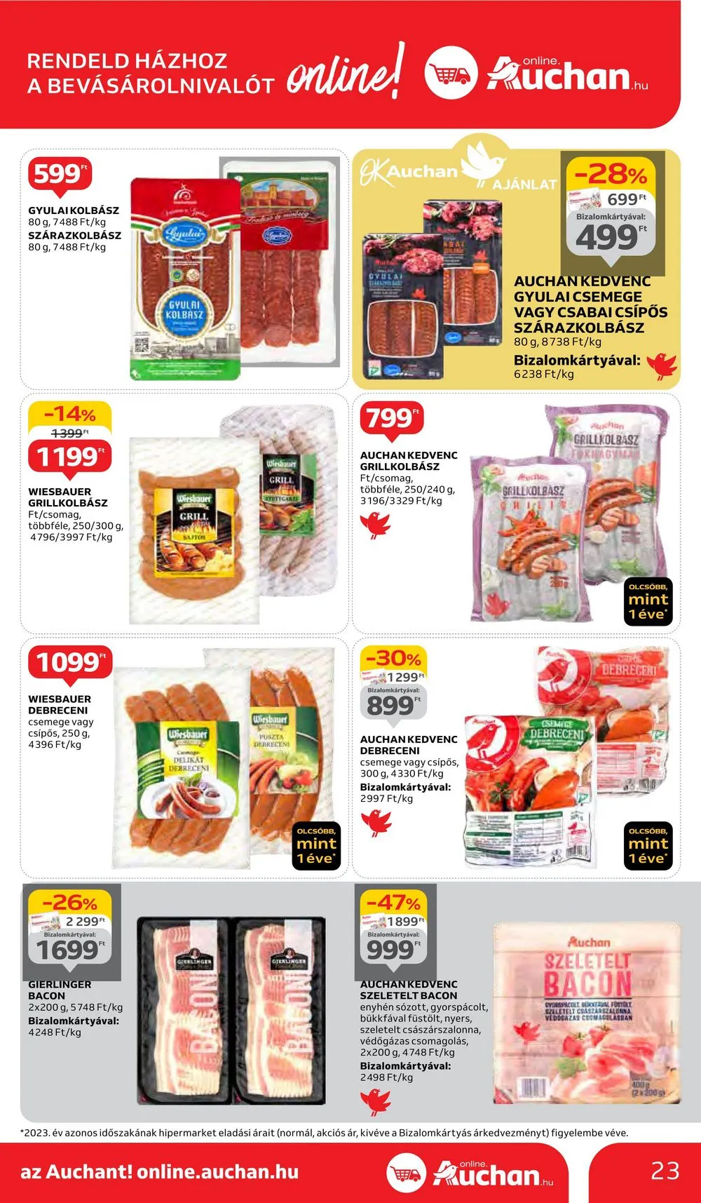 Auchan akciós újság Hipermarket 05.02–05.08 – 23. oldal
