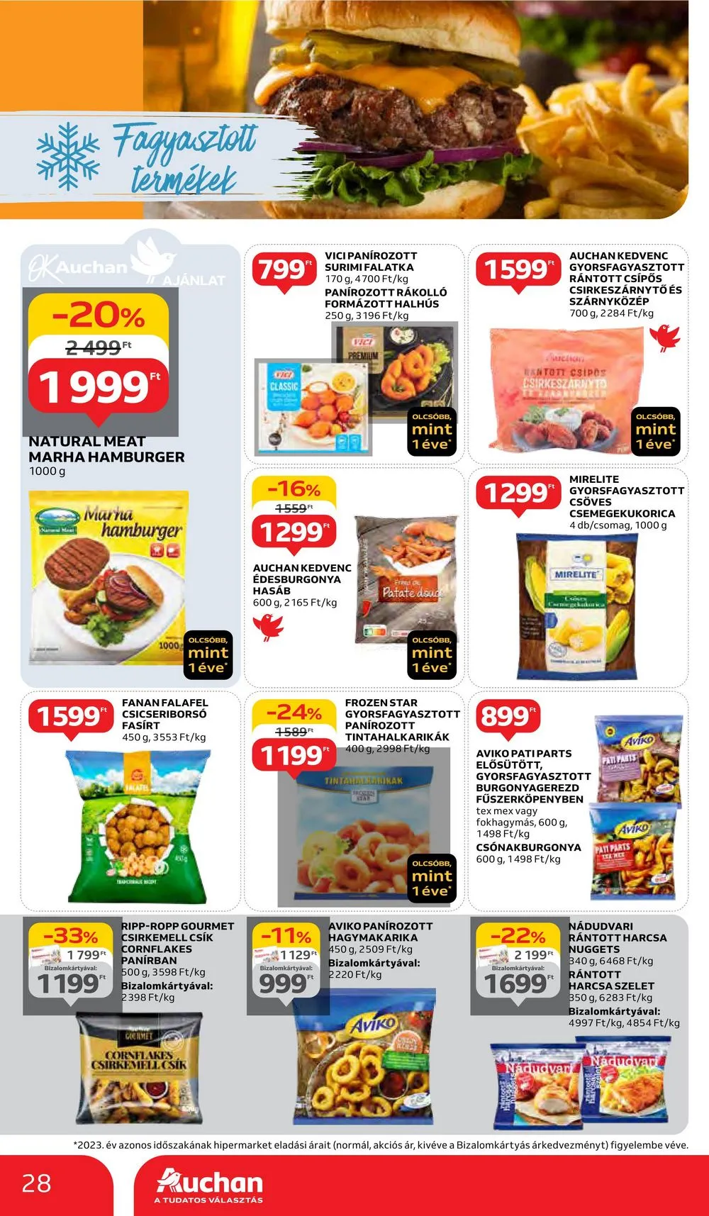 Auchan akciós újság Hipermarket 05.02–05.08 – 28. oldal