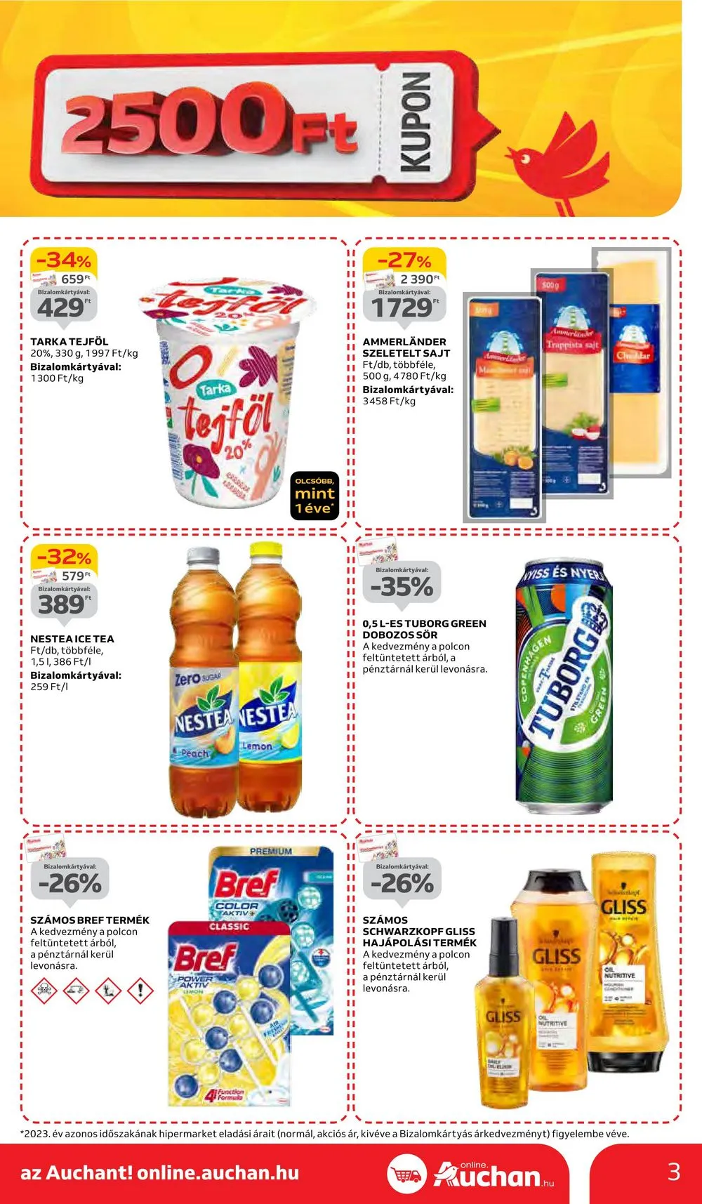 Auchan akciós újság Hipermarket 05.02–05.08 – 3. oldal