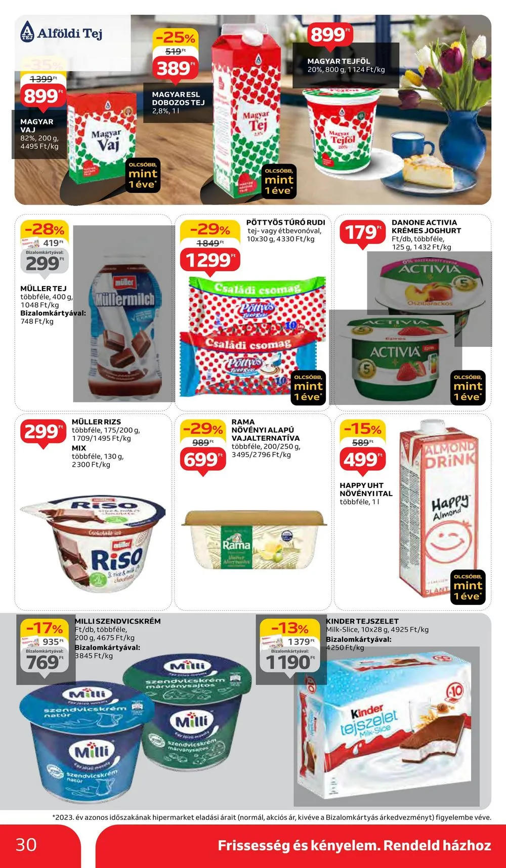 Auchan akciós újság Hipermarket 05.02–05.08 – 30. oldal
